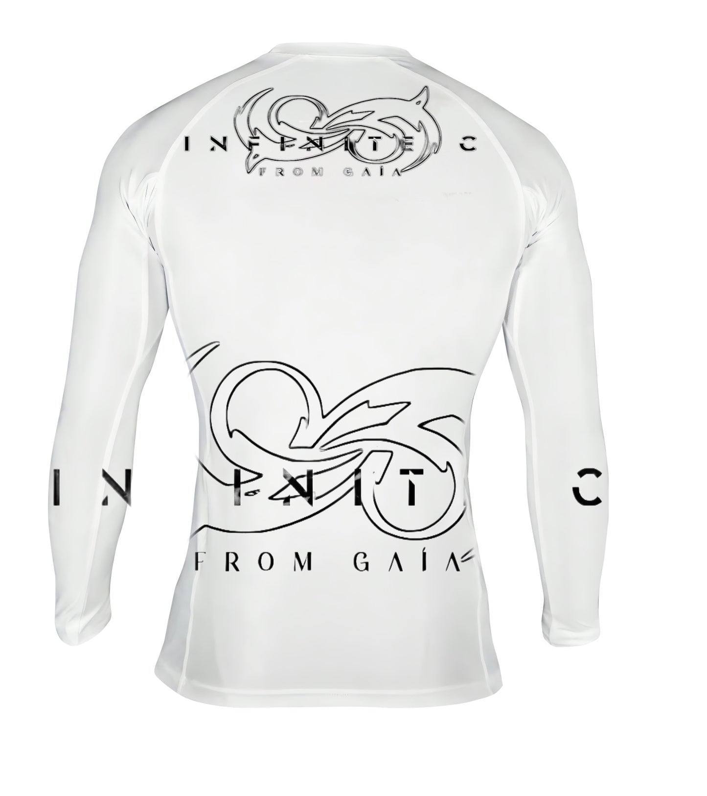 Astrea White Rashguard Linnen