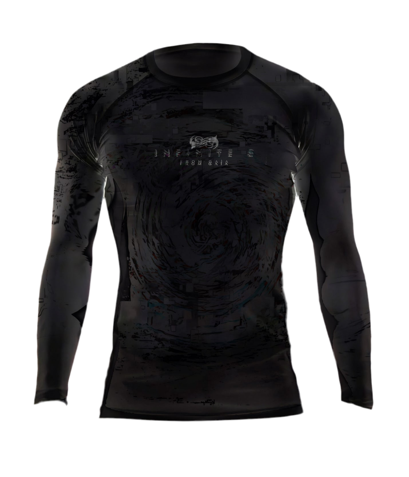 Aesos Black Rashguard Linnen