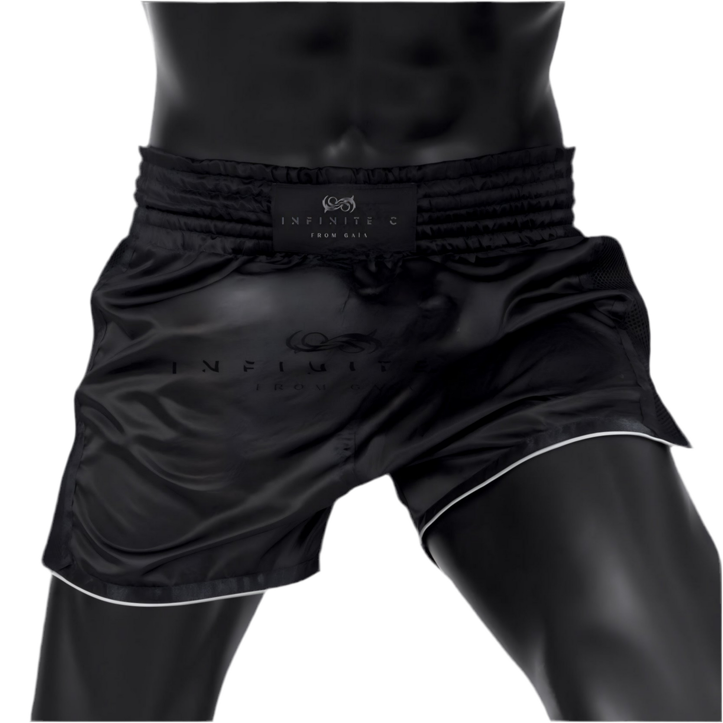 Phra Mae Thorani Muay Thai Shorts Satin