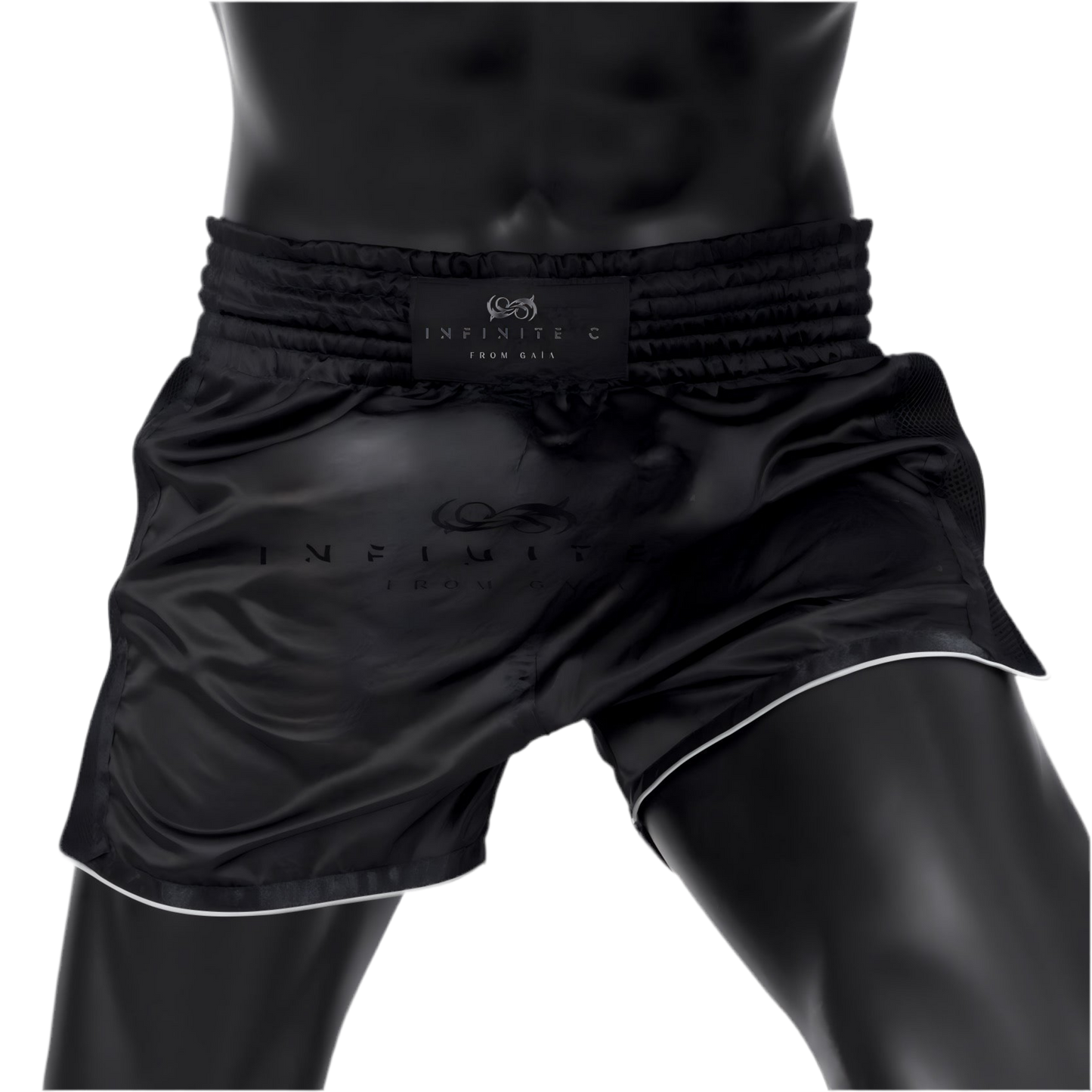 Phra Mae Thorani Muay Thai Shorts Satin