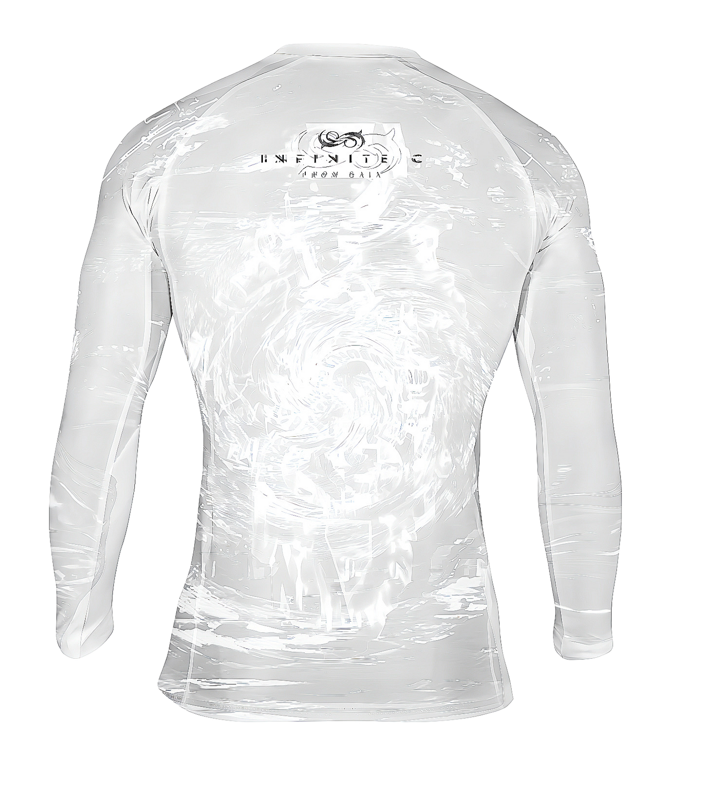 Aesos White Rashguard Linnen