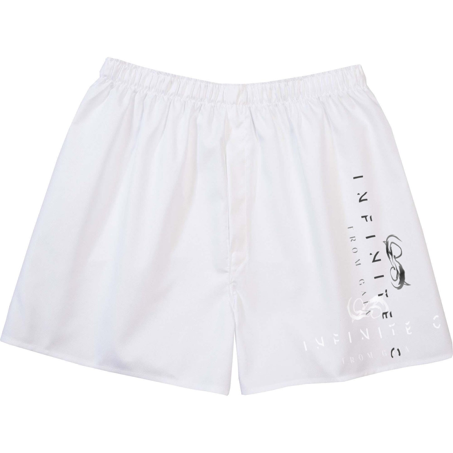 Yoruba Orishas Boxer Shorts WHITE BAMBOO