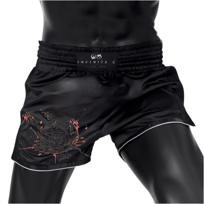 “Phra Mae Thorani” Muay Thai Shorts SAM 33 Habana Satin