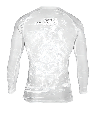 Aesos White Rashguard Linnen