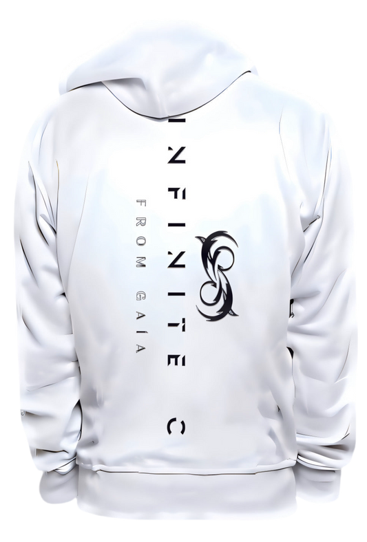 “Tāne Mahuta Hoodie” White