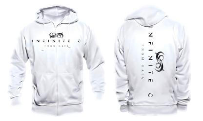 “Tāne Mahuta Hoodie” White